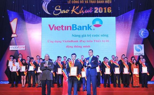 VietinBank lập “hat – trick” 2 năm liên tiếp tại Sao Khuê
