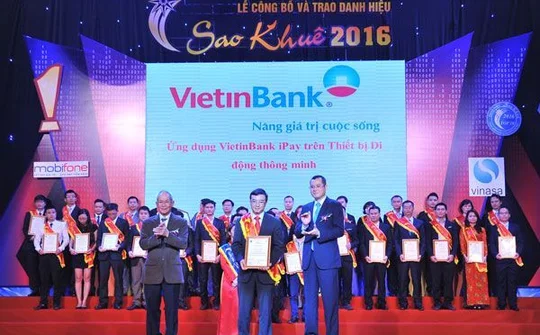 VietinBank lập “hat – trick” 2 năm liên tiếp tại Sao Khuê