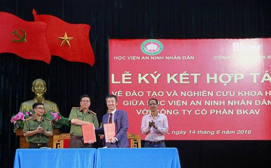 Bkav sẽ tham gia đào tạo an ninh mạng tại Học viện An ninh nhân dân
