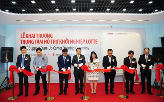 Lotte quan tâm đến việc "đỡ đầu" cho các startup
