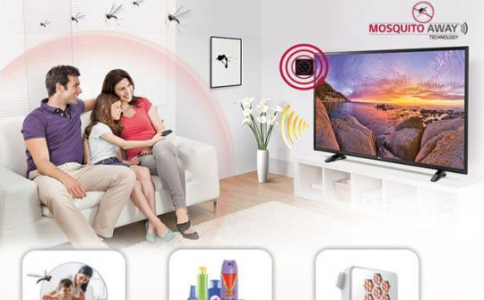 Tính năng đuổi muỗi được LG đưa lên TV