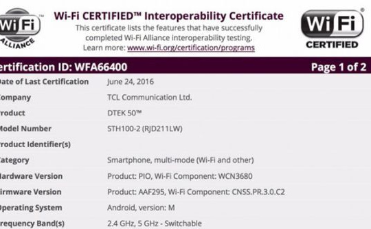 TCL sẽ sản xuất smartphone tiếp theo cho BlackBerry?