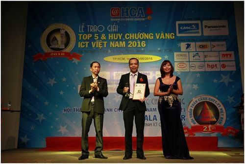 Liên tục tăng trưởng, CMC nhận giải Top 5 và HCV  ICT Việt Nam 2016