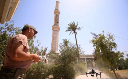 Quân đội Iraq sử dụng drone thương mại để diệt IS