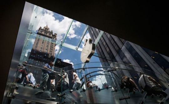 Apple sử dụng năng lượng tái tạo vận hành Apple Store