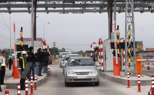 Hôm nay (1/7) bắt đầu thu phí đường bộ tự động