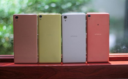 Xperia X lên kệ với giá từ 6,9 đến 13,9 triệu đồng