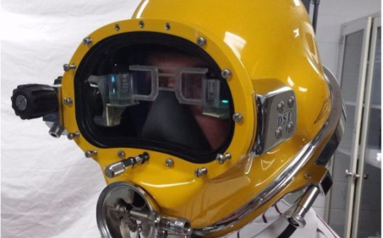 Mũ lặn công nghệ cao của hải quân Mỹ