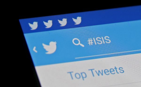 Nhờ tác động trên Twitter, Mỹ đã giảm tới 45% hoạt động của ISIS