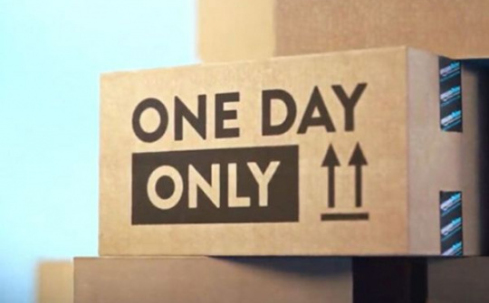 Amazon bắt đầu ngày vàng mua sắm trực tuyến lớn nhất năm