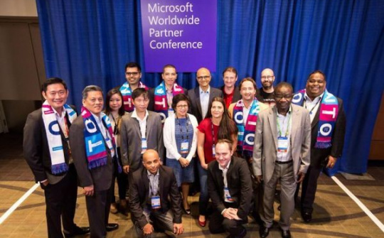 CMC SI được Microsoft vinh danh "Đối tác của Năm" tại sự kiện toàn cầu