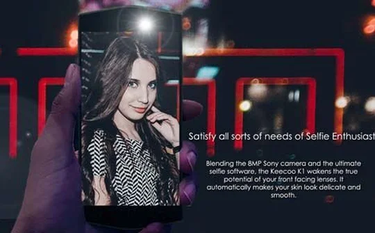 Keeco K1 - smartphone "nịnh đầm" ra mắt tại Trung Quốc