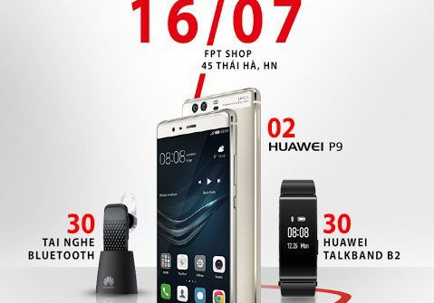 Huawei P9 chính thức mở bán với nhiều phần quà tặng giá trị