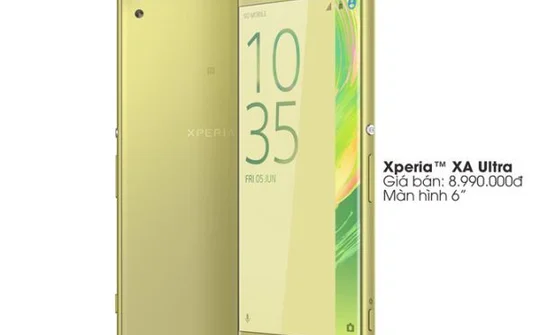 Xperia XA Ultra lên kệ với giá "bất hợp lý" 8,99 triệu
