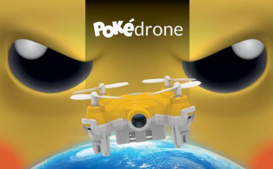 PokéDrone - thiết bị hỗ trợ game thủ săn thú hiếm