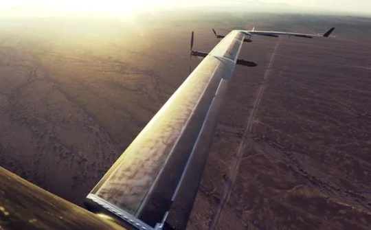 Facebook cho drone phát wifi Aquila bay thử 96 phút