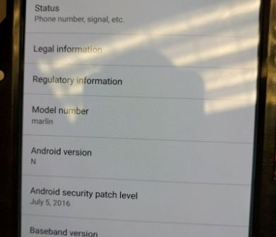 Xuất hiện hình ảnh đầu tiên của Nexus Marlin