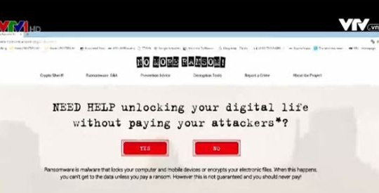 Chống phần mềm tống tiền với "No More Ransom"