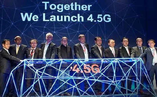 Vodafone UK và Huawei bắt tay thử nghiệm 4,5G