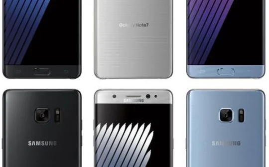 3 phiên bản màu sắc của Galaxy Note 7 "lộ diện"