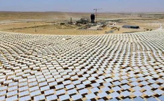 Israel xây Ashalim - tháp năng lượng Mặt Trời cao nhất thế giới