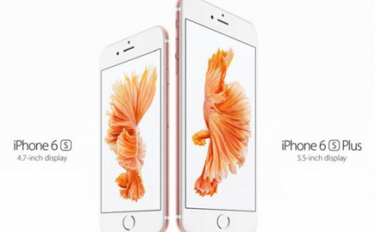 Bộ đôi iPhone 6s và 6s Plus đồng loạt giảm giá