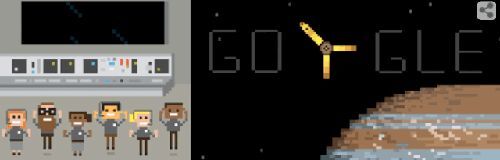 Tàu vũ trụ Juno được Google chúc mừng qua hình vẽ ngộ nghĩnh