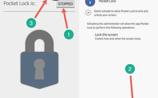 Pocket Lock - ứng dụng tự khóa, mở màn hình smartphone theo "bối cảnh"