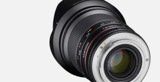 Samyang trình làng ống kính 20 mm f/1.8 cho full-frame