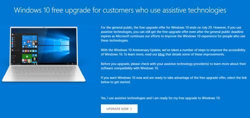 Nâng cấp miễn phí Windows 10 nhờ công cụ của... Microsoft