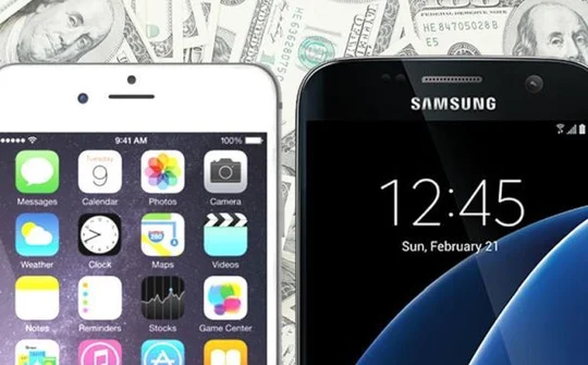 Thị trường smartphone: Lợi nhuận đều chảy vào túi Apple, Samsung