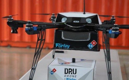New Zealand: Pizza sẽ được chuyển bằng máy bay không người lái