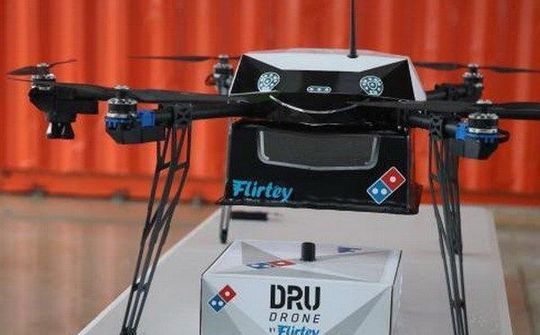 New Zealand: Pizza sẽ được chuyển bằng máy bay không người lái