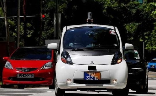 Singapore triển khai taxi tự hành