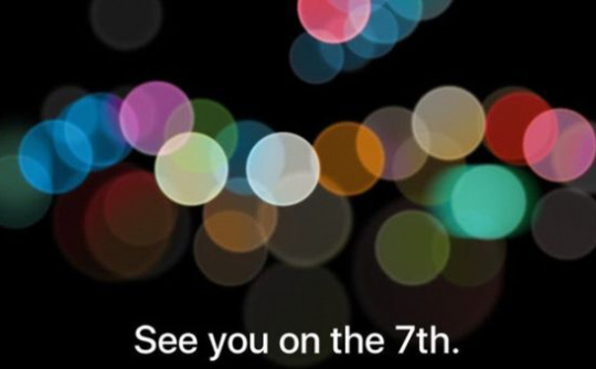7/9 tới, iPhone 7 sẽ chính thức ra mắt
