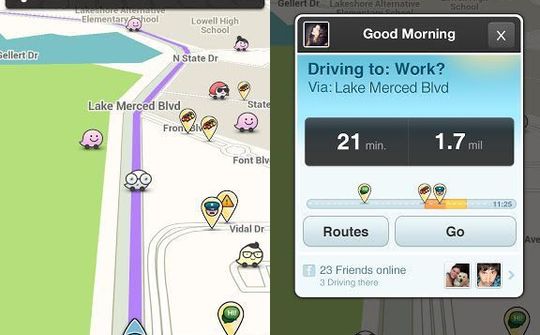 Google sửa soạn tung ra dịch vụ đi nhờ xe Waze Commute