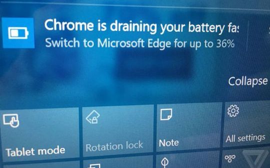 Microsoft lại công khai "dìm hàng" Google Chrome