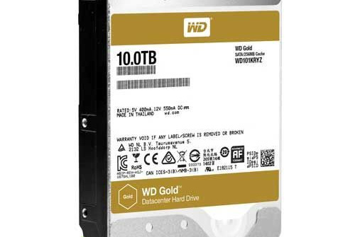 Western Digital ra mắt ổ cứng WD Gold 10TB chuyên dụng cho trung tâm dữ liệu