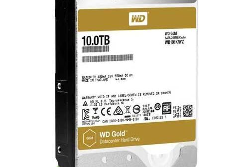 Western Digital ra mắt ổ cứng WD Gold 10TB chuyên dụng cho trung tâm dữ liệu