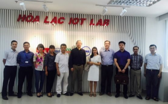 Tháng 9 tới, sẽ có khóa đào tạo về công nghệ IoT tại khu CNC Hòa Lạc