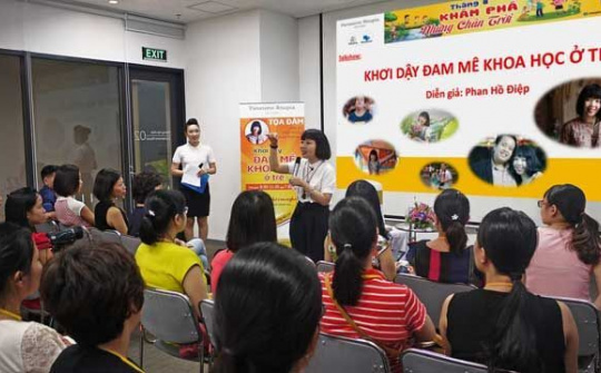 Khơi dậy đam mê khoa học ở trẻ cùng Panasonic Risupia Việt Nam