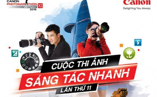 Canon PhotoMarathon năm nay được tổ chức tại cả 3 thành phố lớn