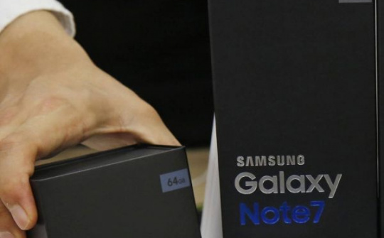 Vận hạn vẫn theo đuổi Samsung khi Galaxy Note 7 mới đổi lại gặp vấn đề