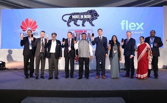 Huawei hợp tác với Flex India sản xuất smartphone tại Ấn Độ