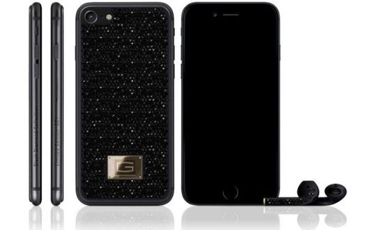 iPhone 7 đính kim cương đen giá 500.000 USD