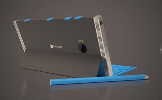 Ý tưởng Microsoft Surface Phone dùng 4 loa, RAM 8 GB