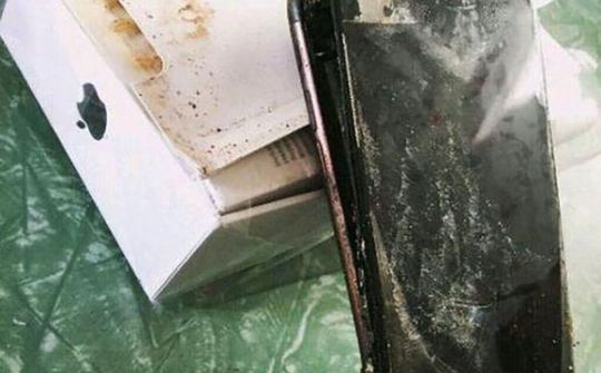 Sau Galaxy Note 7, đến lượt iPhone 7 dính vào rắc rối cháy nổ