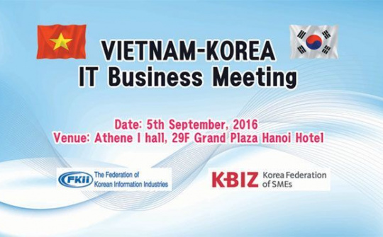 Đoàn DN CNTT Hàn Quốc sang Việt Nam tìm hiểu thị trường và tìm kiếm đối tác