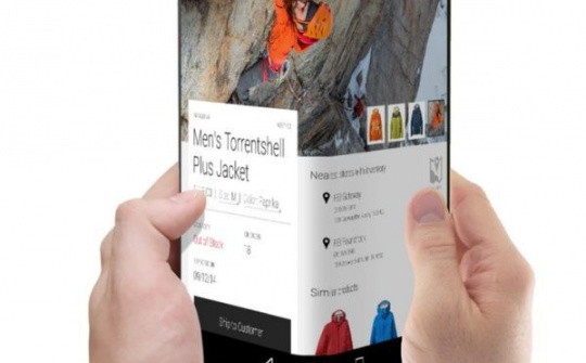 Samsung và LG đang chuẩn bị ra mắt smartphone với màn hình có thể gập lại