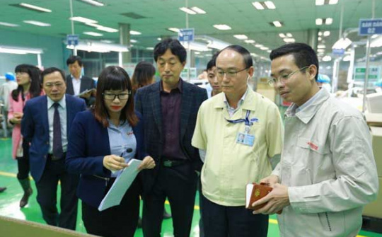 Samsung khảo sát các doanh nghiệp nhằm phát triển chuỗi cung ứng cho nhà máy tại VN